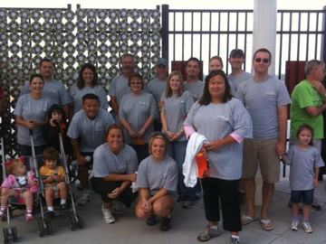 A Son's Love Memory Walk Team Photo 2009