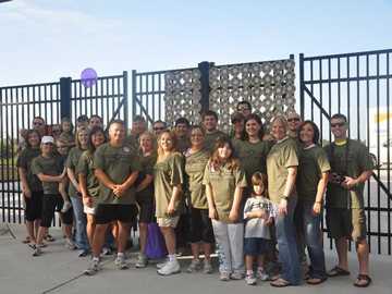 Sarge's Army Memory Walk Team Photo 2010